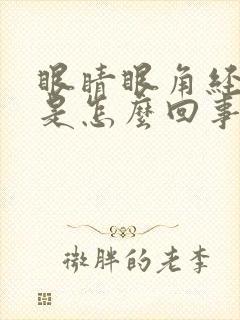 眼睛眼角经常痒是怎么回事