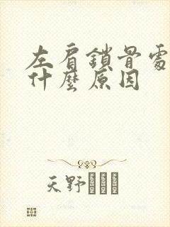 左肩锁骨处疼痛什么原因