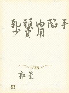 乳头内陷手术多少费用