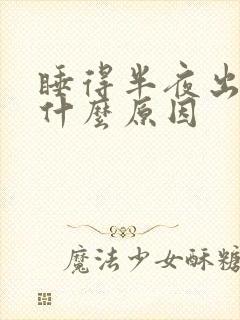 睡得半夜出汗是什么原因封面