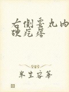 右侧睾丸内有个硬疙瘩封面