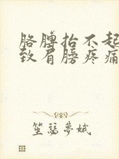 胳膊抬不起来导致肩膀疼痛