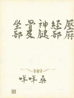 坐骨神经压迫臀部及腿部麻木怎么治疗
