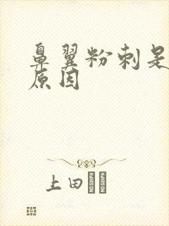 鼻翼粉刺是什么原因