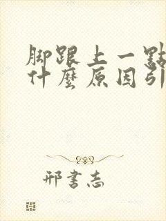 脚跟上一点疼是什么原因引起的