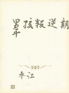 男孩叛逆期是几年