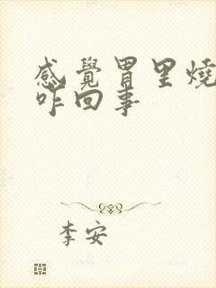 感觉胃里烧烧的咋回事