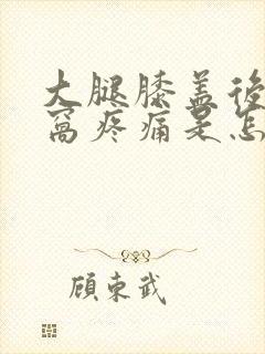 大腿膝盖后面的窝疼痛是怎么回事