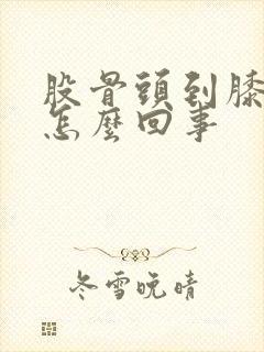 股骨头到膝盖疼怎么回事