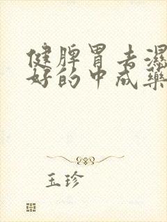 健脾胃去湿气最好的中成药是封面