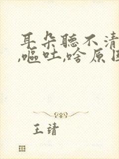 耳朵听不清头晕,呕吐,啥原因引起的