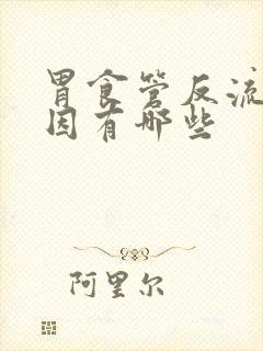 胃食管反流的病因有哪些