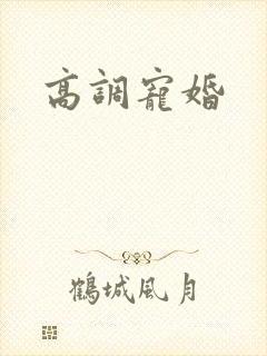 高调宠婚