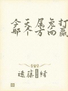 今天属兔打牌坐哪个方向赢