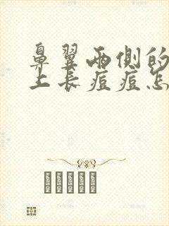 鼻翼两侧的脸颊上长痘痘怎么办