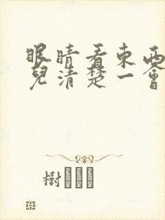 眼睛看东西一会儿清楚一会儿模糊怎么回事