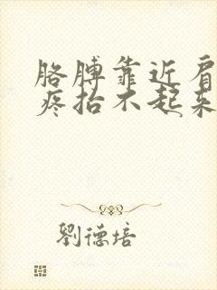 胳膊靠近肩膀处疼抬不起来