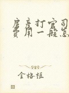 房产打官司律师费用一般怎么收费