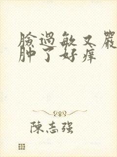 脸过敏又严重了肿了好痒