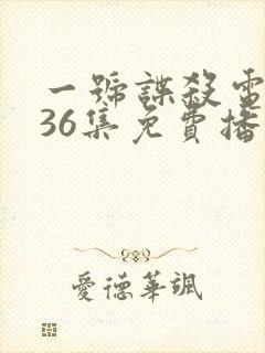 一号谍杀电视剧36集免费播放封面