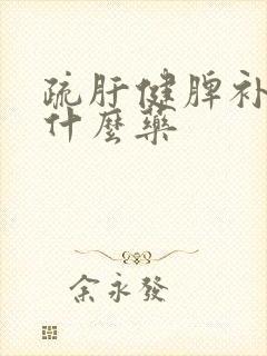 疏肝健脾补肾吃什么药