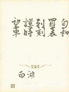 望谟到罗甸的汽车时刻表和票价