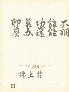 卵巢功能不好怎么办还能调整回来吗