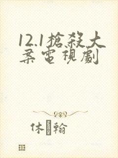 12.1枪杀大案电视剧