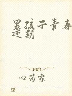 男孩子青春期叛逆期