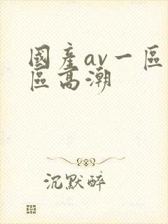国产av一区二区高潮封面