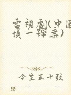 电视剧(中国刑侦一号案)