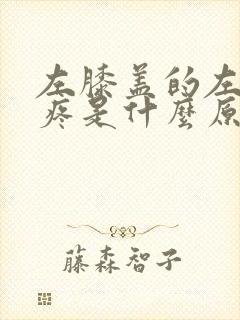 左膝盖的左边肿疼是什么原因导致