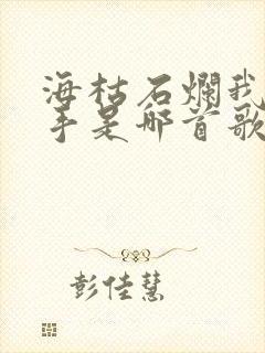 海枯石烂我不放手是哪首歌的歌词
