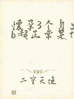怀孕3个月出血b超正常是什么原因