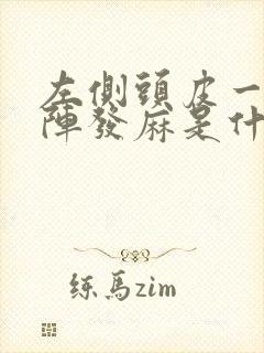 左侧头皮一阵一阵发麻是什么原因封面