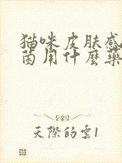 猫咪皮肤感染真菌用什么药