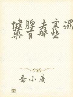 健脾去寒湿的中药有哪些封面