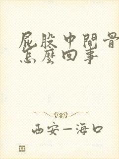 屁股中间骨头疼怎么回事