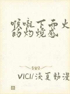 喉咙下面火辣辣的灼烧感封面