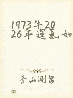 1973牛2026年运气如何