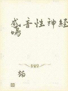 感音性神经性耳鸣封面