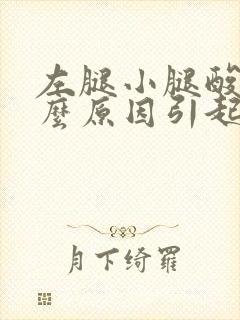 左腿小腿酸痛什么原因引起的封面