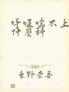 呼吸喘不上气挂什么科