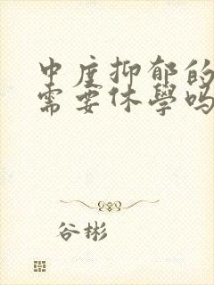 中度抑郁的孩子需要休学吗封面