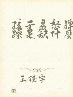 孩子易怒脾气暴躁是缺什么封面