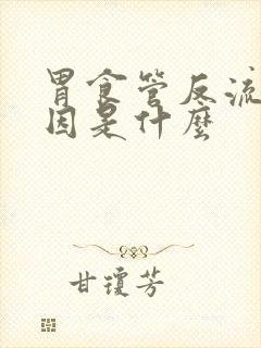 胃食管反流的原因是什么