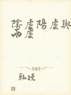 阴虚阳虚与阴阳两虚封面