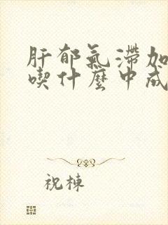 肝郁气滞加脾虚吃什么中成药封面