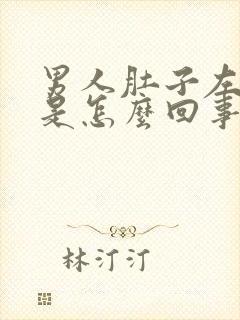 男人肚子左边痛是怎么回事封面