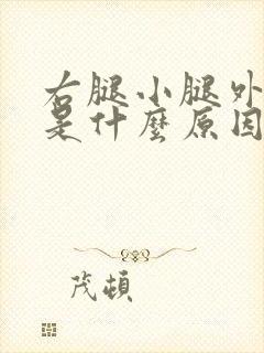右腿小腿外侧疼是什么原因引起的